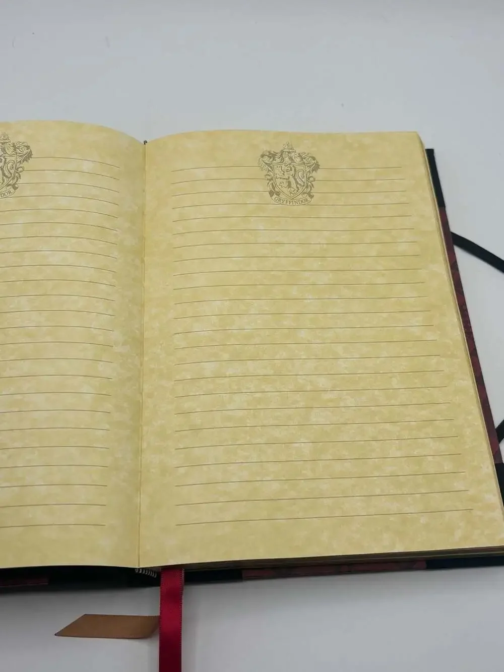 The Noble Collection Harry Potter Gryffindor Journal Hardbound Lined Notebook